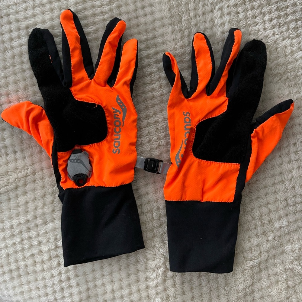 Saucony Orange and Black Wearables